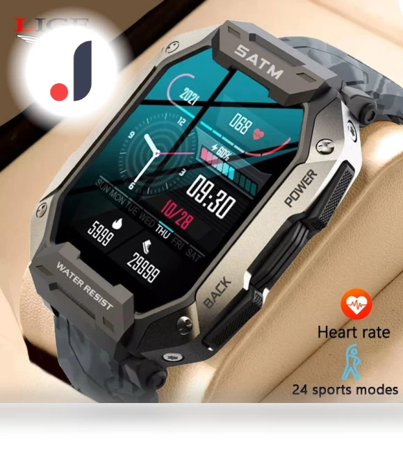 Bluetooth Smart Watch for Men — Smartwatches, LIGE