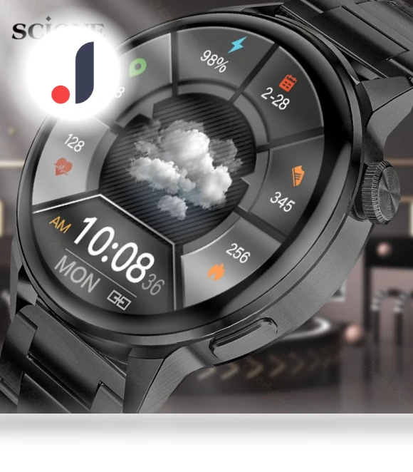 Smartwatch with GPS and Wireless Charging — Smartwatches, SCIONE