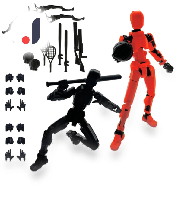 3D Printed Titan Robot Mobile Doll Set — Collectible Statues, lucky66