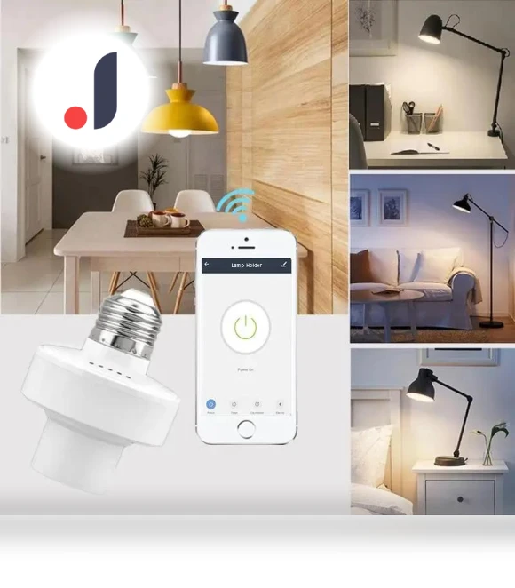 Smart Light Bulb Adapter Base — Smart Home Modules, 888 Auto Parts Town