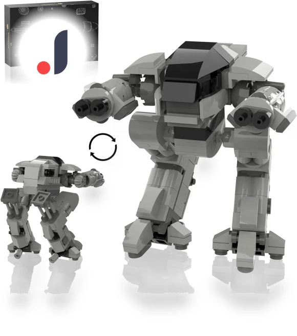Warrior Robot Building Blocks Set — Construction Kits, Focus on toys