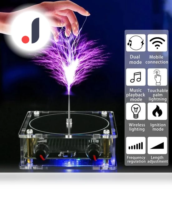 Bluetooth-Compatible Tesla Music Coil — Magnets & Kits, fuhushhs
