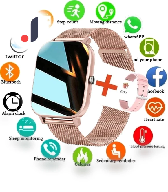 Bluetooth Smart Watch — Smartwatches, Tiktop2