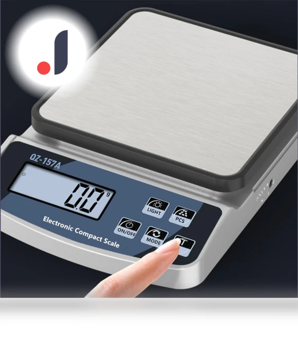 Digital Electronic Scale with Calibration — Precision Weighing Solutions, DC-HOME Textile