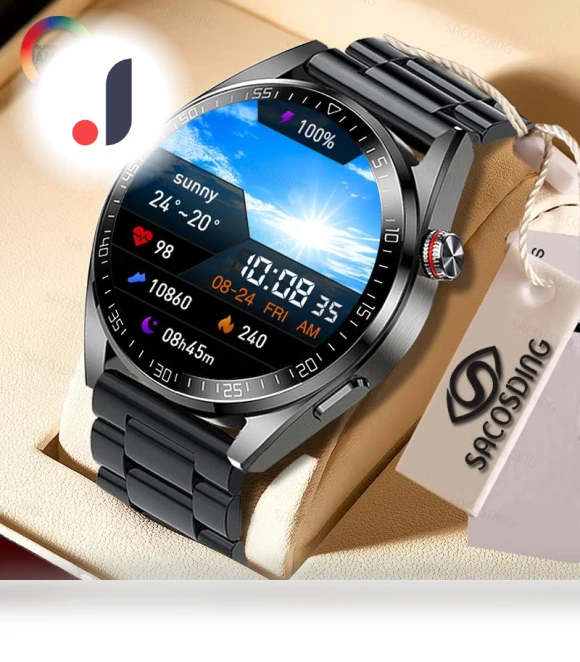 Men's Smart Watch with Always-On Display — Smartwatches, Tiktop2