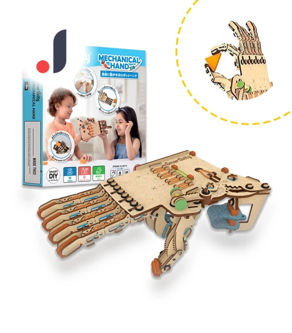 Robot Hand Craft Kit — Construction Kits, Smartivity