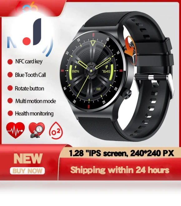 Smart Watch with Bluetooth Call Function — Smartwatches, Tiktop2