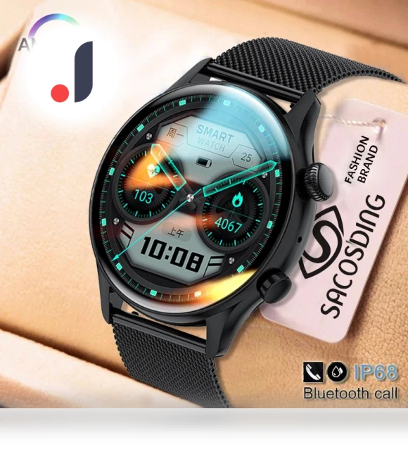 Smart Watch with NFC and Bluetooth Call — Smartwatches, Tiktop2