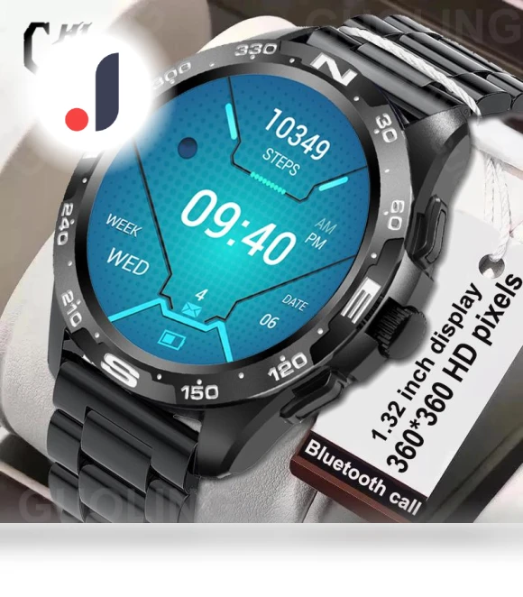 Smartwatch with AMOLED Display — Smartwatches, Tiktop2