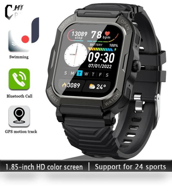 Waterproof Smartwatch for Swimming — Smartwatches, Tiktop2