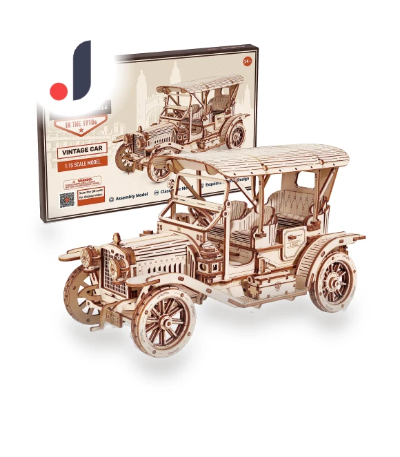 3D Puzzle, Wooden Gear Puzzle — Puzzles, Robotime