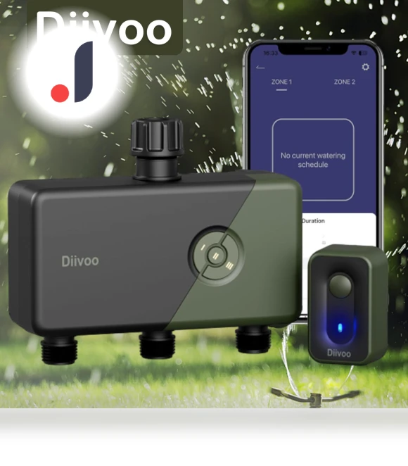 Smart Garden Watering Timer — Controllers, Diivoo