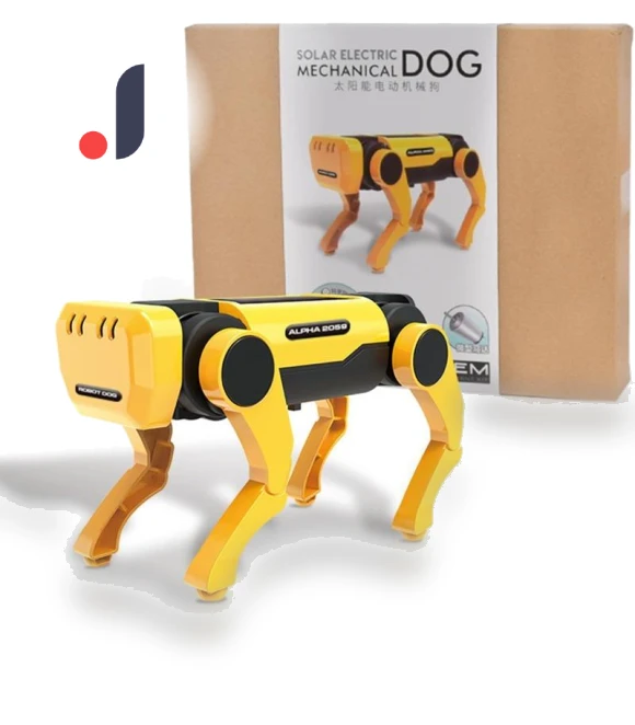 Solar-Powered Robot Dog Toy — Solar Power, Happy Camp