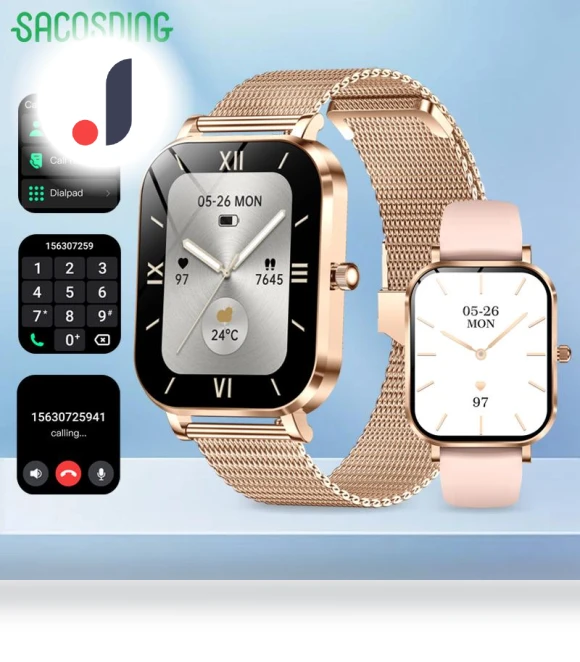 Women's Smart Watch with Health Monitoring — Smartwatches, SACOSDING
