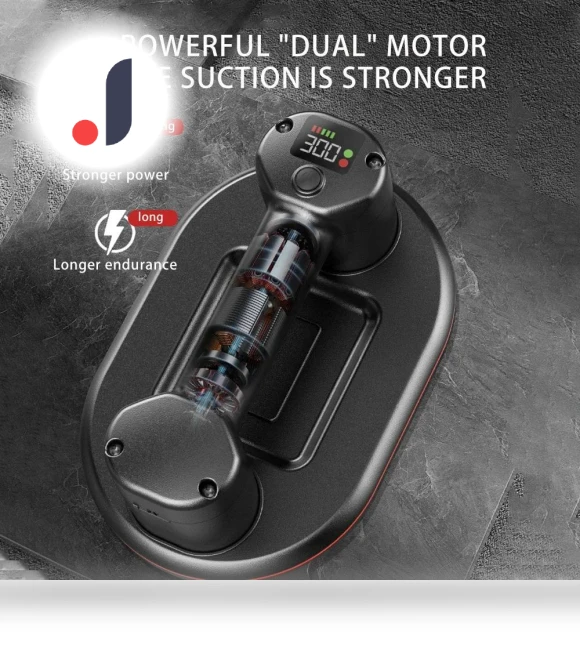 Industrial Grade Intelligent Display Vacuum Suction Lifter — Drywall Lifts, Dream Garage