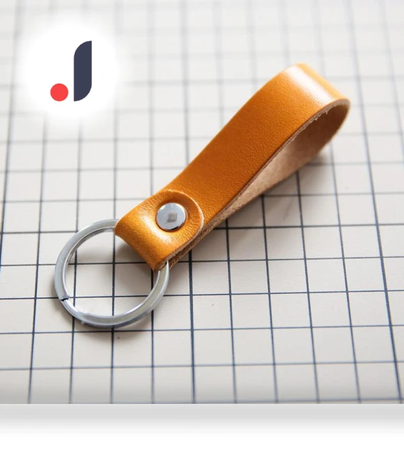 Leather Keychain — Key Cases, Rose Bag