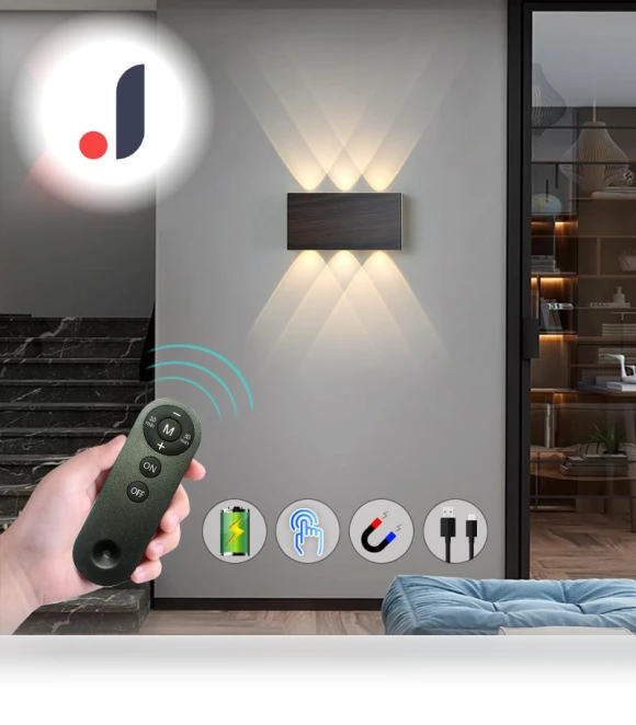 Wall Light with Remote Control — Night Lights, Dream Garage