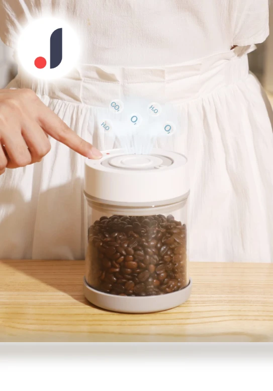 Automatic Vacuum Storage for Coffee Beans — Tea Storage Chests, Nippon-Mart