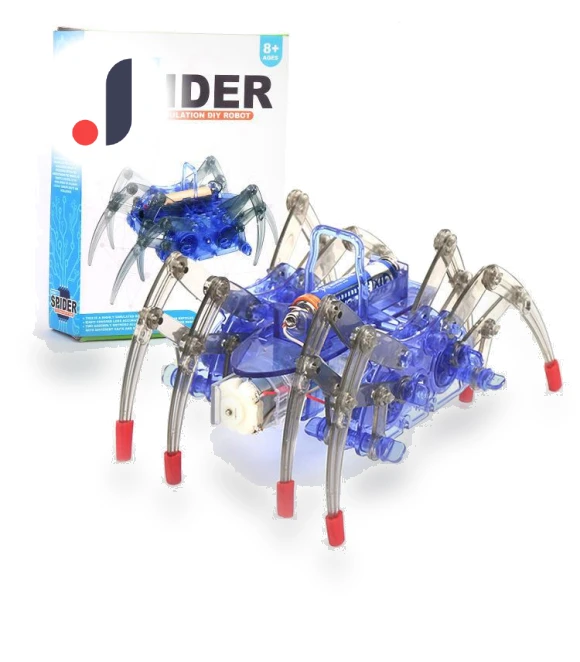 DIY Electric Spider Robot Kit — Construction Kits, AI Supermarket
