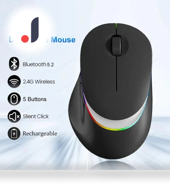 Dual Mode Bluetooth Mouse — Mouse Pads, Meiteai-All