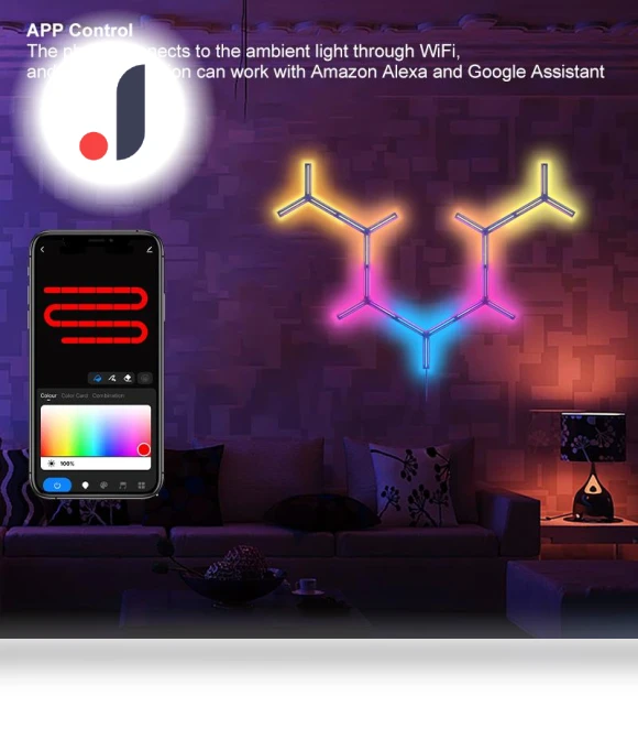 Full Color RGB Smart Wall Light — Wall Lighting, Home Of Auto Parts
