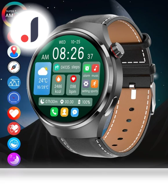 Pro GPS NFC Smartwatch — Wearable Accessories, SACOSDING