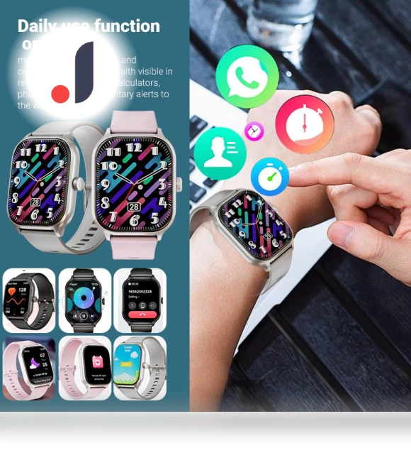 Smart Health Monitoring Watch — Smartwatches, Premium Choice