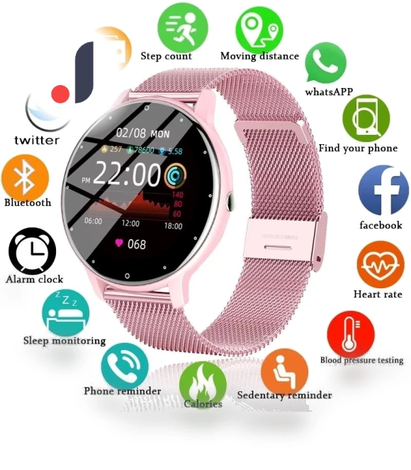 Smart Watch for Women and Men — Smartwatches, ZJM Mall