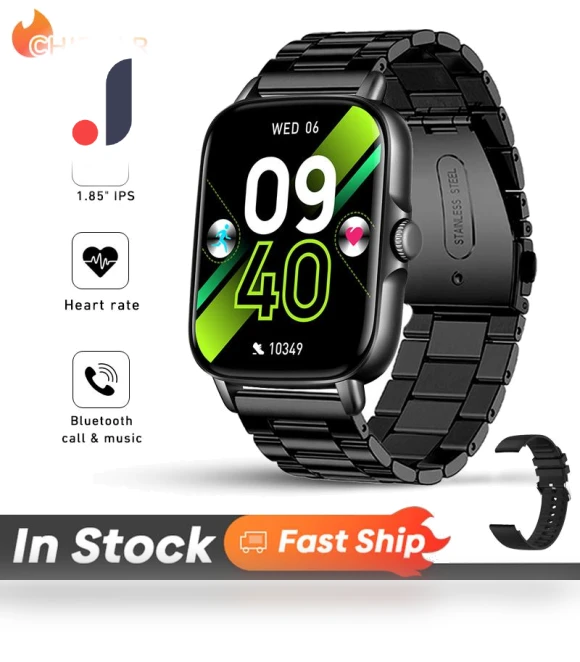 Smart Watch with Heart Rate Monitor — Smartwatches, Tiktop2