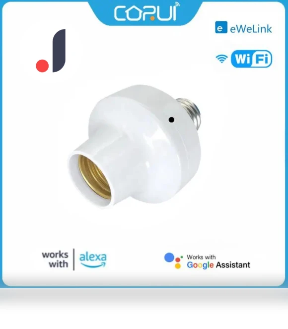 Smart Wifi E27 Light Socket — Smart Home Modules, COOKING-MALL