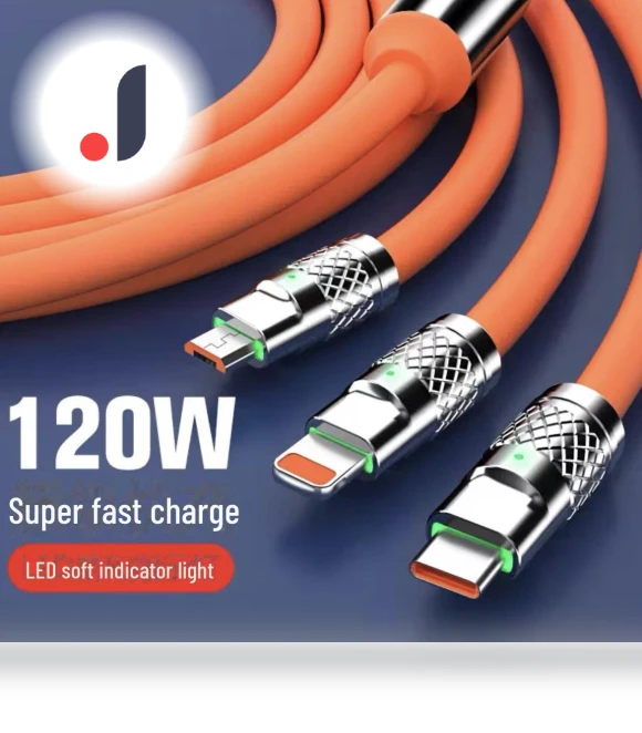 Super Fast 3-in-1 Charging Cable — Cables, AI Supermarket
