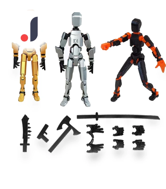 3D Printing Dolls, Full Body Robots, Decompression and Gaming Tools — 3D Printing Solutions, Eason