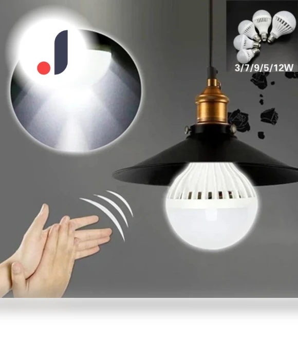 Auto Sound Sensor LED Globe Bulb Light Lamp — LED, flower 01