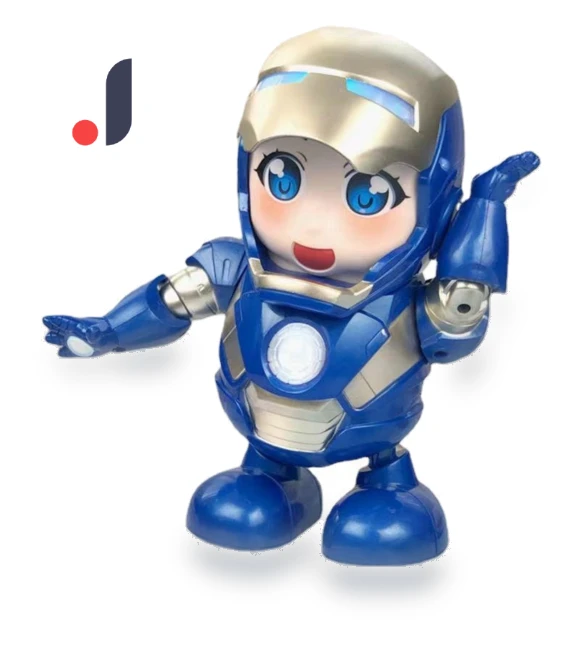 Electric Dancing and Singing Steel Robot Toy — Interactive Learning Devices, Jiangnan E