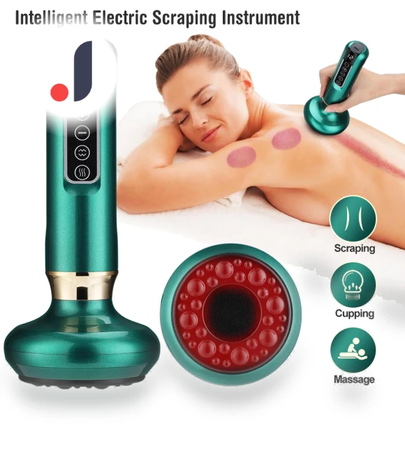 Electric Vacuum Suction GuaSha Massager — Back Relief Solutions, Fun Living Room MALL