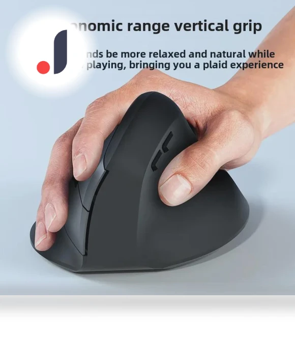Ergonomic Silent Vertical Wireless Mouse — Mouse Pads, Computer boost
