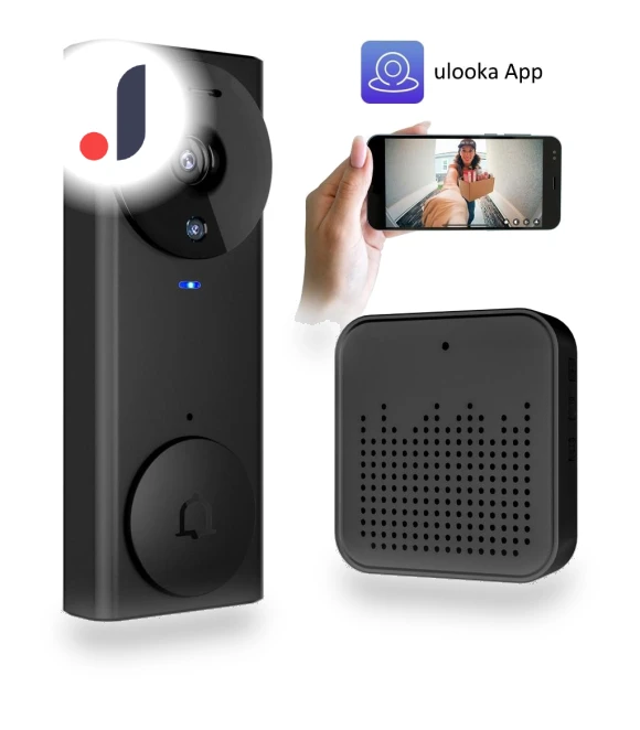 HD WiFi Video Doorbell — Smart Home Security, Crown Global
