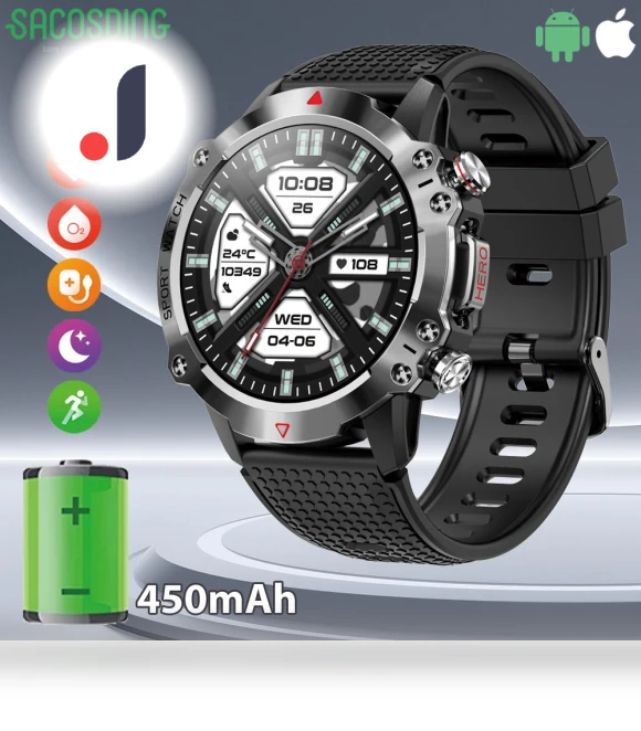 Men's Smart Watch — Smartwatches, SACOSDING