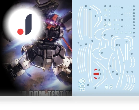 Robot MS Yukisha Detail Up Water Transfer Decal — Diorama Kits, GOALMART