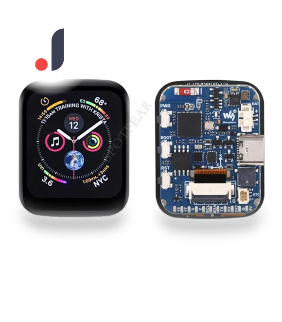 Round Touch LCD Display with ESP32-S3 — Character Modules, ElectroCN