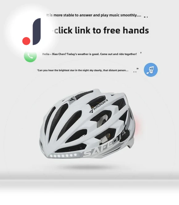 Smart Bluetooth LED Bike Helmet — Helmets & Accessories, VantaGoods