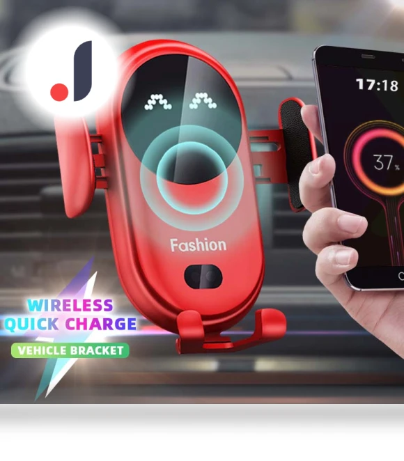 Smart Infrared Sensor Wireless Car Charger — Phone Accessories, ZETI