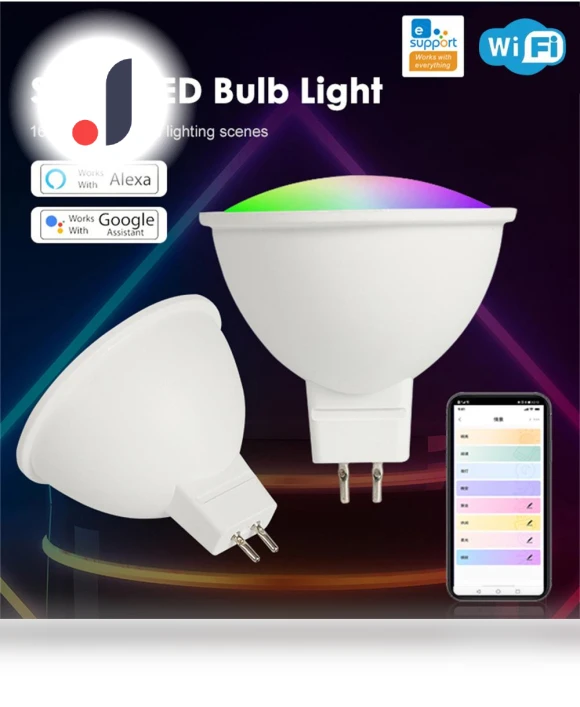 Smart LED WiFi Bulb — Smart Home Modules, HOME-Auto-001