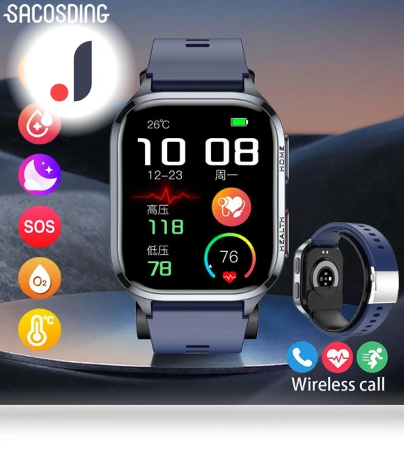 Smart Watch with Air Pump + Airbag — Smartwatches, SACOSDING