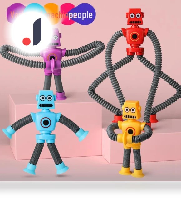 Transforming Robot Toy with Suction Cup — Construction Kits, VividTrove