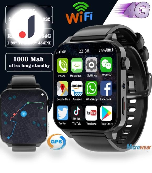 4G Call Smart Watch — Smartwatches, Tiktop2