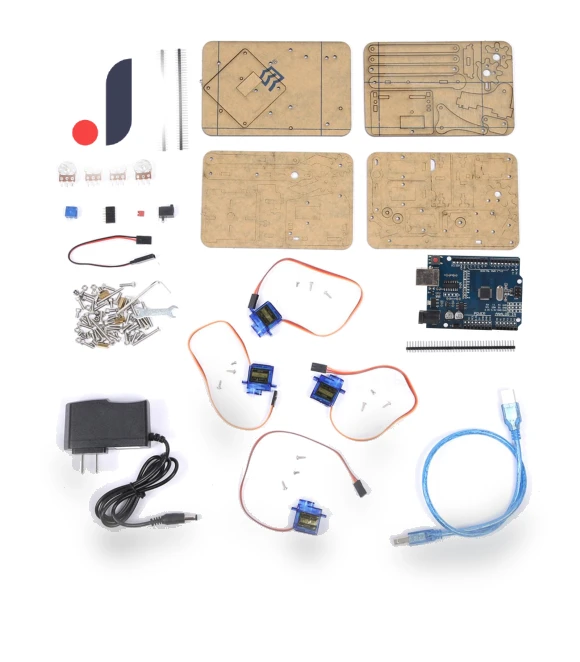 Acrylic Mechanical Hand DIY Kit — Robotics Components, Koogeelife