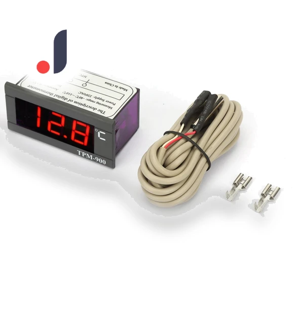 Digital Temperature Controller LED Panel Meter with Sensor Thermostat — Temperature Measurement Tools, Neoglint