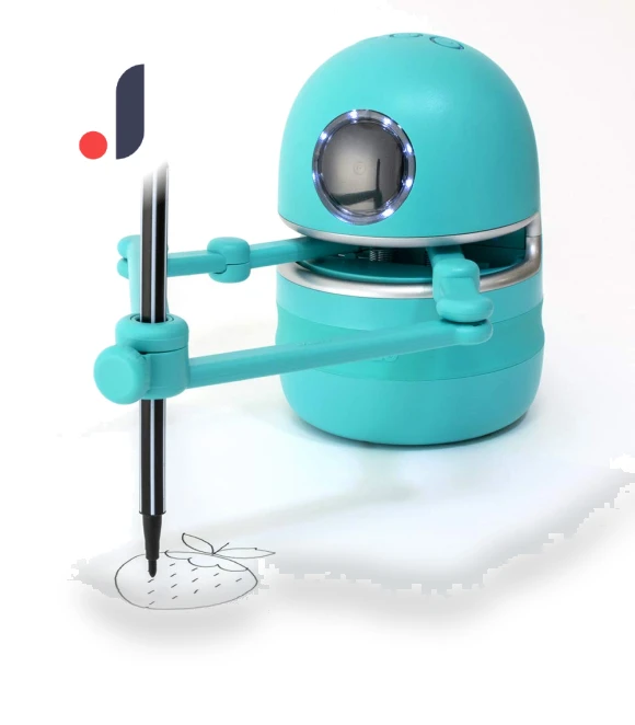 Drawing Robot Quincy — Interactive Learning Devices, TOKYO selection