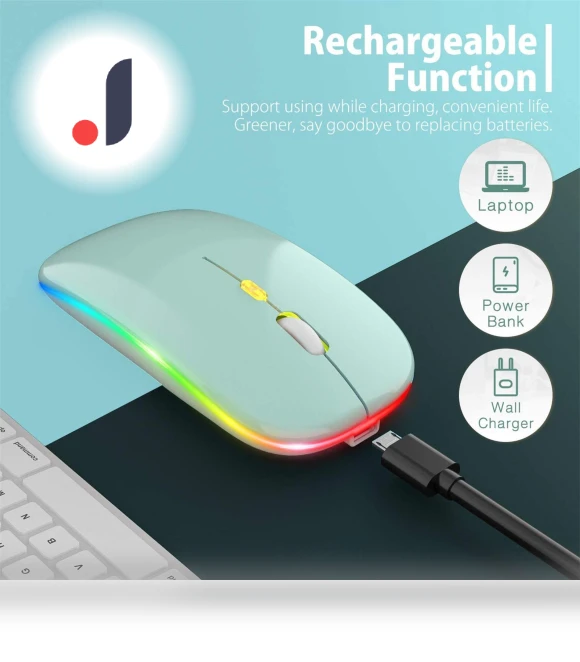 LED Wireless Mouse — Mouse Pads, Uav parts center